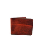 Load image into Gallery viewer, Snakebite Leather Wallet by Directive. Brown Leather Bifold.
