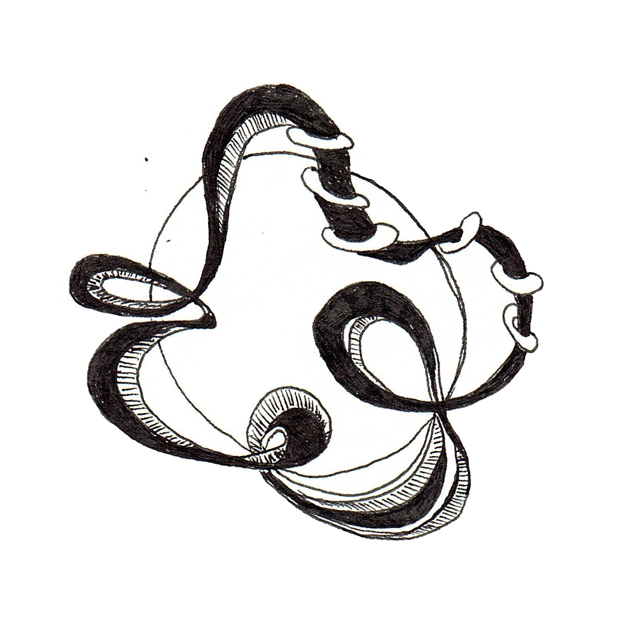 Snail Mail Support- Original Art Postcard
