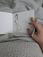 Load image into Gallery viewer, Snail Mail Support- Original Art Postcard
