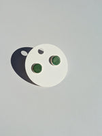 Load image into Gallery viewer, Leather Stud Earrings -Large
