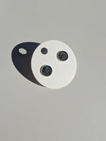 Load image into Gallery viewer, Leather Stud Earrings -Large
