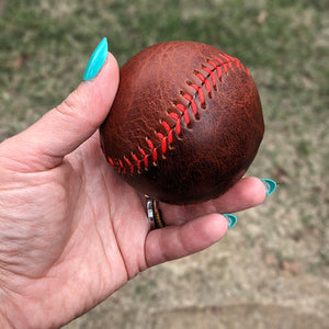 Handsewn Leather Baseball