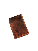 Load image into Gallery viewer, Handstitched Vertical Two Pocket Wallet @ Bird Girl Bottle Shop
