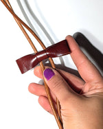 Load image into Gallery viewer, Bow Leather Bolo Ties

