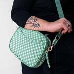 Load image into Gallery viewer, Canvas Cubist Crossbody Handbag
