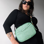Load image into Gallery viewer, Canvas Cubist Crossbody Handbag
