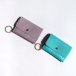 Load image into Gallery viewer, Mini Fold Wallet with Keychain
