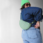Load image into Gallery viewer, Canvas Mini Slice Fanny Bag
