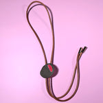 Load image into Gallery viewer, Olive Leather Bolo Ties
