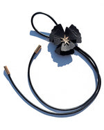 Load image into Gallery viewer, Poppy Leather Bolo Tie
