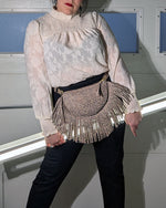 Load image into Gallery viewer, Fringe Mini Slice Fanny
