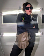 Load image into Gallery viewer, Fringe Mini Slice Fanny
