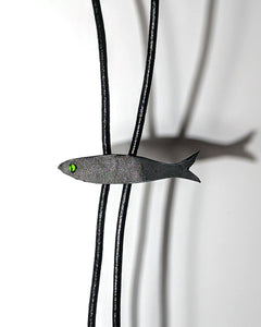 Sardine Leather Bolo Tie