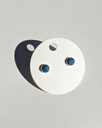 Load image into Gallery viewer, Leather Stud Earrings - Small
