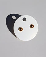 Load image into Gallery viewer, Leather Stud Earrings - Small
