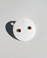 Load image into Gallery viewer, Leather Stud Earrings - Small
