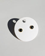 Load image into Gallery viewer, Leather Stud Earrings - Small
