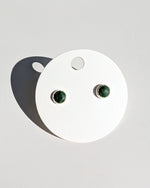 Load image into Gallery viewer, Leather Stud Earrings - Small
