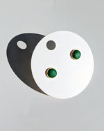 Load image into Gallery viewer, Leather Stud Earrings - Small
