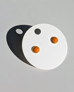 Load image into Gallery viewer, Leather Stud Earrings - Small
