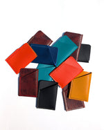 Load image into Gallery viewer, Handstitched Vertical Two Pocket Wallet - Ready To Ship
