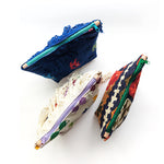 Load image into Gallery viewer, Vintage Fabric Large Travel Clutch - Ready to Ship
