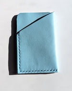Load image into Gallery viewer, Handstitched Vertical Two Pocket Wallet @ Bird Girl Bottle Shop
