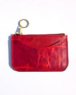 Load image into Gallery viewer, Zippy Two Pocket Pouch with Keychain
