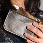 Load image into Gallery viewer, Zippy Two Pocket Pouch with Keychain
