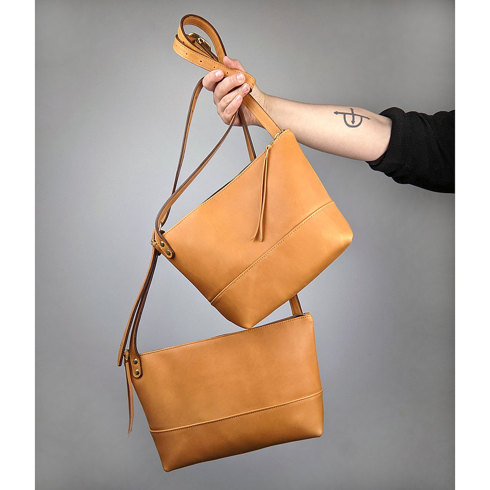 Petite Leather Cross Bag