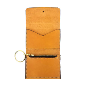 Mini Fold Wallet with Keychain