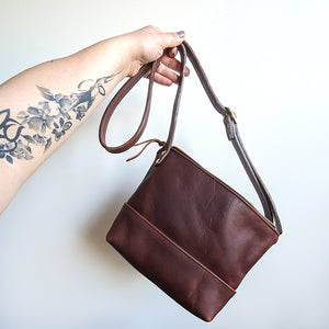 Petite Leather Cross Bag