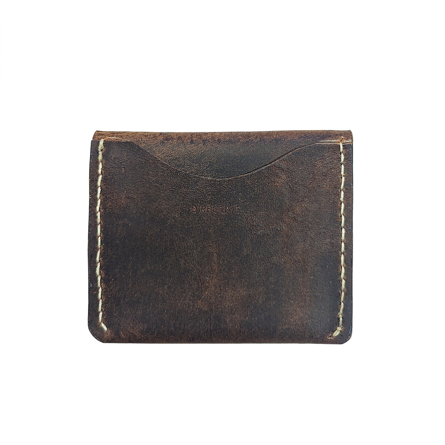 Handstitched Two Pocket Wallet