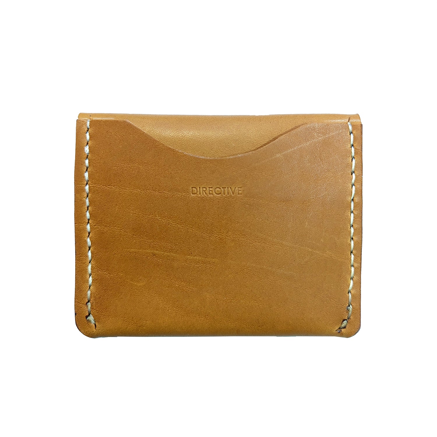 Handstitched Two Pocket Wallet